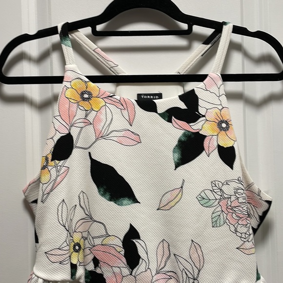 Torrid Floral Print Dress - Picture 4 of 12